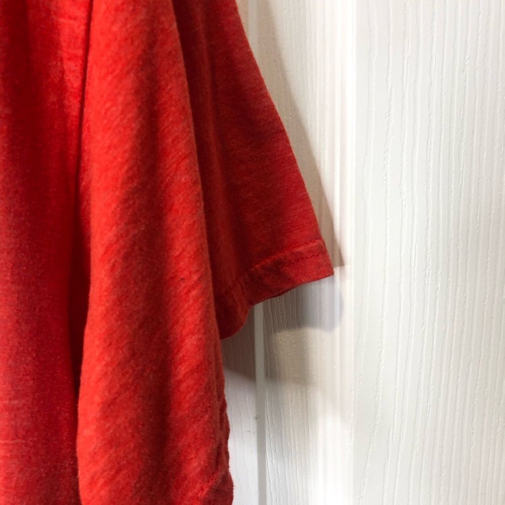 RUN DMC red shirt sleeve tee shirt, size medium - Picture 6 of 7